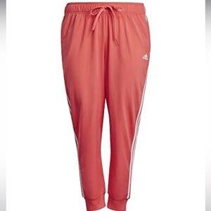 ADIDAS Plus Size Essentials Tapered 3-Stripes Track Pants With Pockets Size 3X